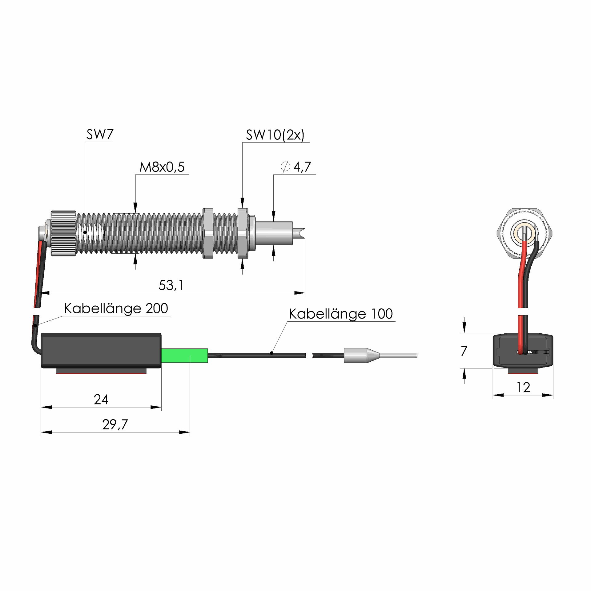 CG-5312 graveur electrique dimensions 