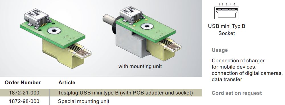 MINI USB B