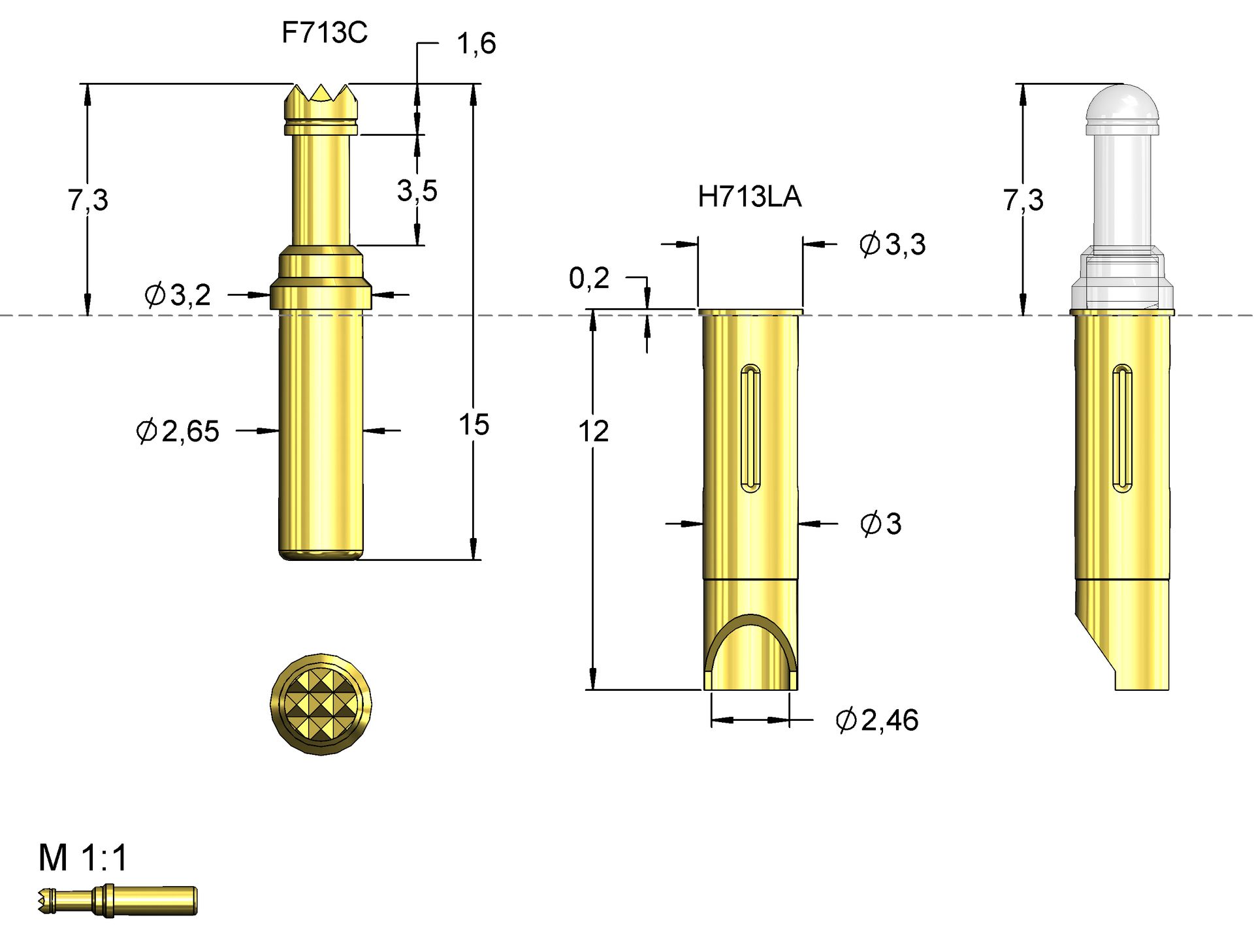 HCF71312B230G150