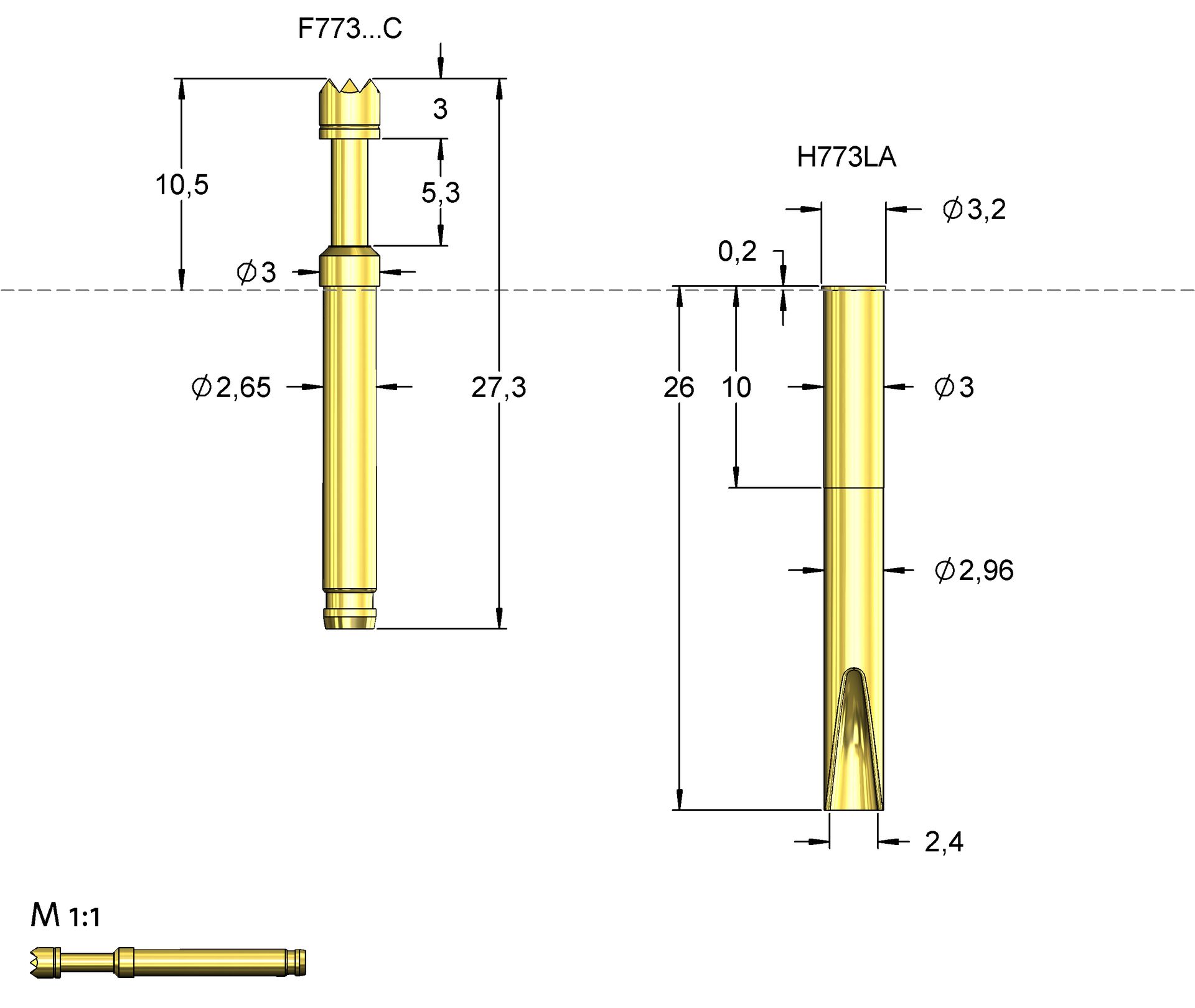 HCF77306B230G150